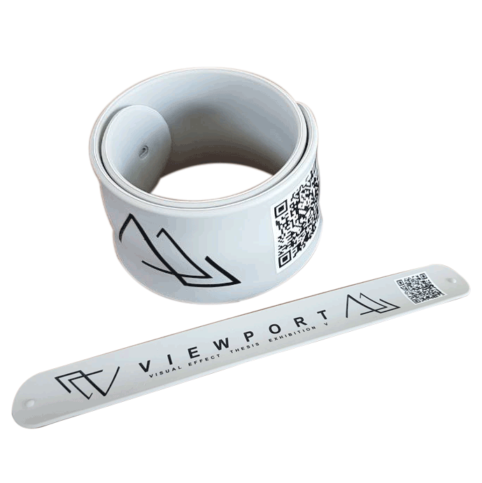 สายรัดข้อมือสปริง Slap wristband